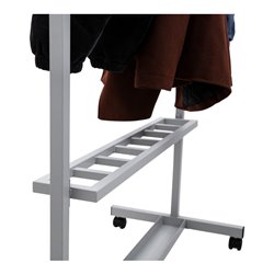 STIER Reihengarderobenständer LxBxH 1000x559x1695mm