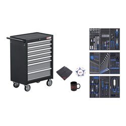 BGS Werkstattwagen 7 Schubladen mit 120 Werkzeugen