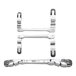 BGS Bremsleitungsschlüssel mit Ratschenfunktion SW 10 x 11 mm