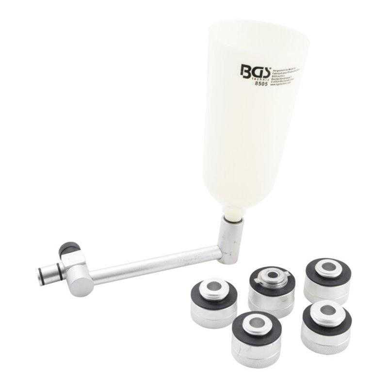 BGS Öl-Einfüll-Adapter-Satz Aluminiumausführung