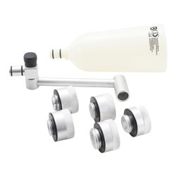 BGS Öl-Einfüll-Adapter-Satz Aluminiumausführung