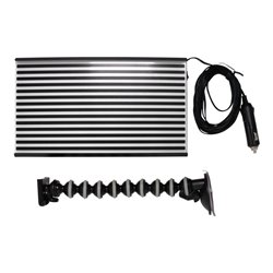 BGS Fixierschild für Smart Repair / Dellenspiegel weiß mit Beleuchtung