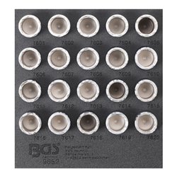 BGS Felgenschloss-Werkzeug-Satz 9652 für Volvo 20 teilig