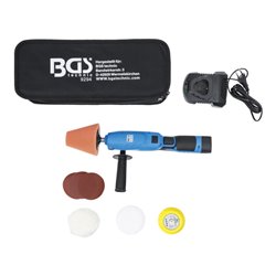 BGS Akku-Mini-Poliermaschinen-Satz max. 2800 U/min 12 V 1500 mAh