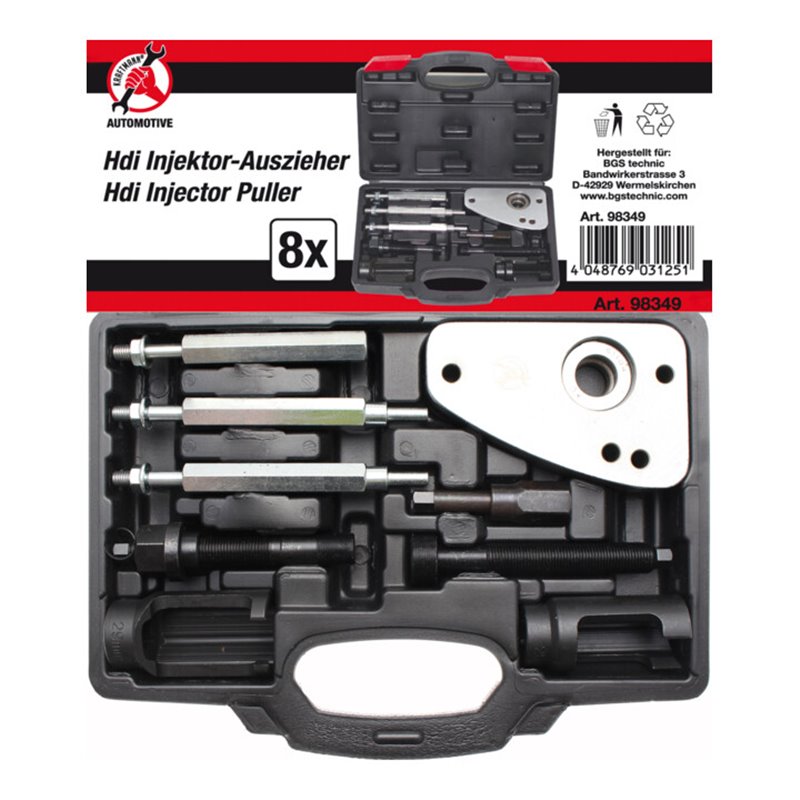 BGS Do it yourself HDI-Injektor-Auszieher 8 teilig