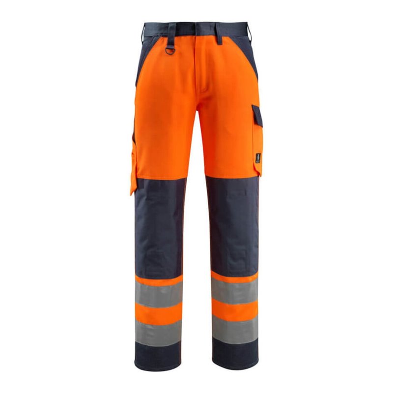 Mascot Hose Maitland orange/schwarzblau