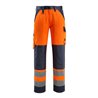 Mascot Hose Maitland orange/schwarzblau