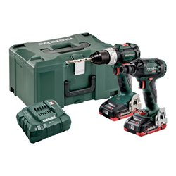 Metabo Akkuset Combo Set 2.1.16 18 V BL LiHD BS 18 LT BL + SSW 18 LTX 300 BL MetaLoc