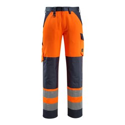 Mascot Hose Maitland orange/schwarzblau