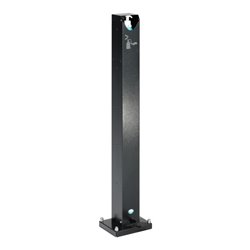 VAR Handdesinfektionsspender HDS 120 mit Pedal Antik-Silber beschichtet