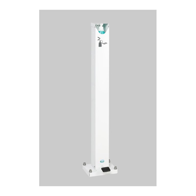 VAR Handdesinfektionsspender HDS 120 mit Pedal weiß (RAL 9016) beschichtet