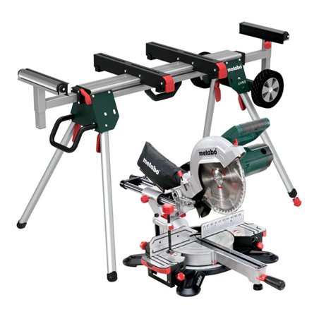 Metabo Set Kappsäge KGS 254 M mit Maschinenständer KSU 251 Karton