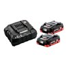 Metabo Basis-Set 2 x LiHD 4.0 Ah SE