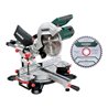 Metabo Set Kappsäge KGS 254 M mit 2. Hartmetall-Sägeblatt Karton