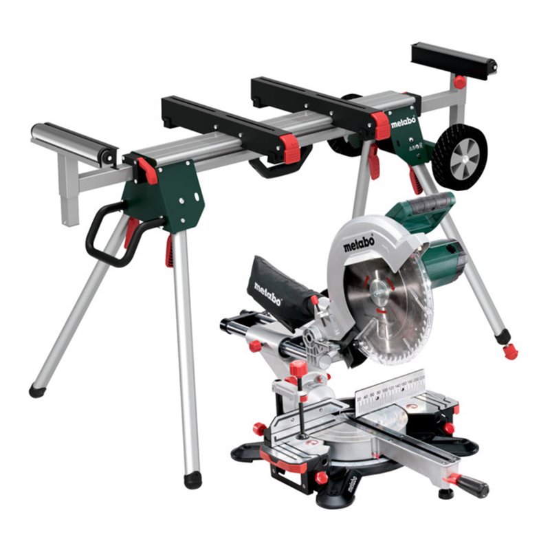 Metabo Set Kappsäge KGS 305 M mit Maschinenständer KSU 251 Karton