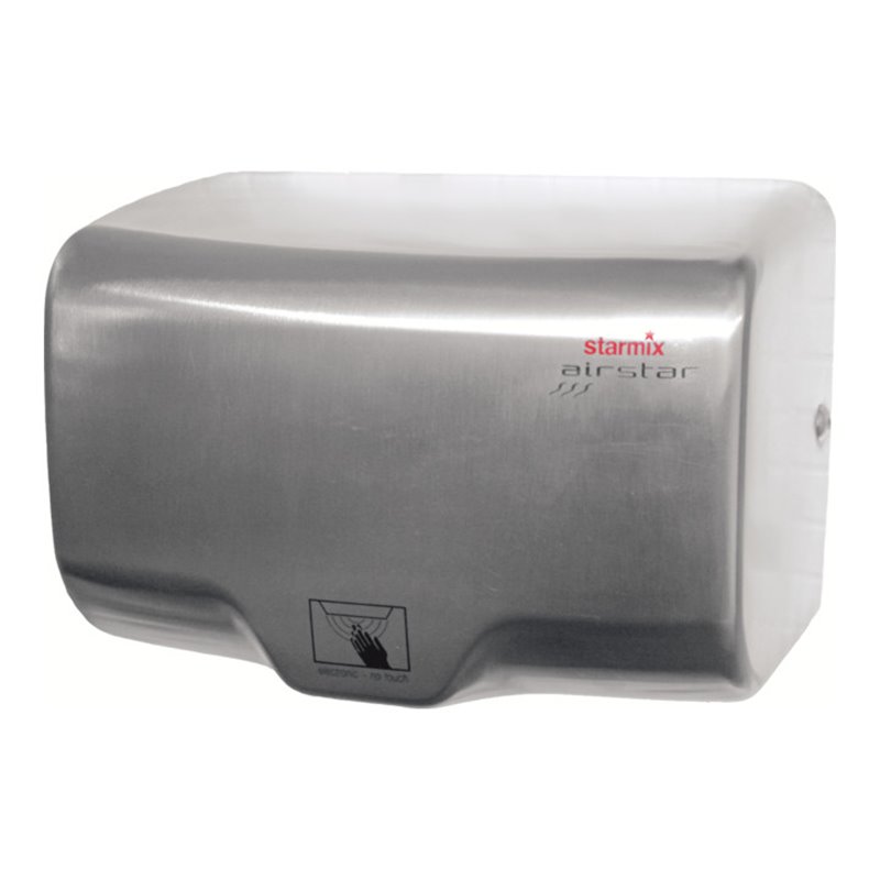 Starmix Highspeed-Händetrockner Edelstahl matt gebürstet
