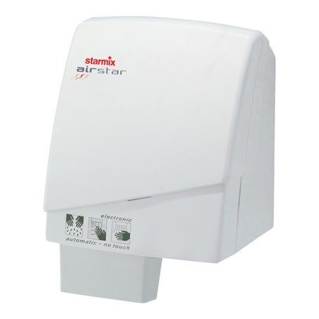 Starmix Händetrockner Kunststoff weiß eckig