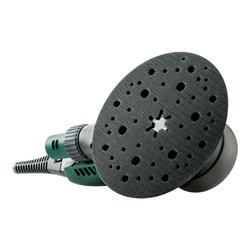 Metabo Exzenterschleifer SXE 150-2.5 BL Set mit metaBOX Schleifmittel-Set 'multi-hole', 150 mm, für Holz und Metall metaBOX 215