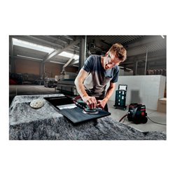 Metabo Exzenterschleifer SXE 150-2.5 BL Set mit metaBOX Schleifmittel-Set 'multi-hole', 150 mm, für Holz und Metall metaBOX 215