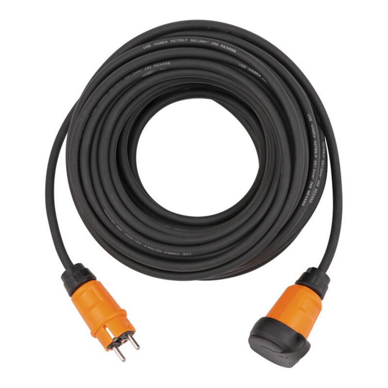 professionalLINE Verlängerungskabel VN 1100 IP44 10m schwarz H07RN-F 3G1,5