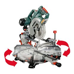 Metabo Set Kappsäge KGSV 72 Xact SYM mit Maschinenständer KSU 251 Karton