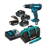 Makita Akku- Schlagbohrschrauber 18V Set DHP482RFX3