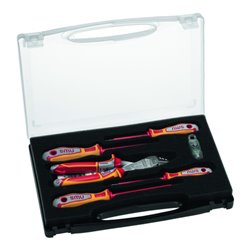 NWS Werkzeugbox VDE 7-tlg. mit Kraft-Seitenschneider