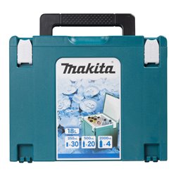 Makita MAKPAC-Kühlbox Gr. 4 mit Isolierauskleidung, Volumen 18 l