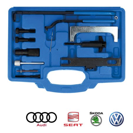 Brilliant Tools Motor-Einstellwerkzeug-Satz für VAG 1.7, 1.9 D, SDI, TDI, 1.6, 1.8, 1.8T, 2.0
