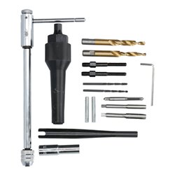 Brilliant Tools Glühkerzen-Ausbau- und Gewinde-Reparatur-Satz, 16-tlg