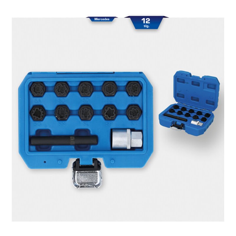 Brilliant Tools Felgenschloss-Sortiment für Mercedes, 12-tlg