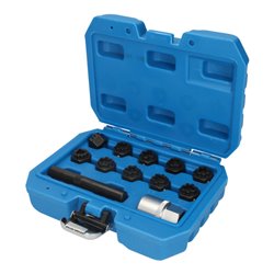 Brilliant Tools Felgenschloss-Sortiment für Mercedes, 12-tlg