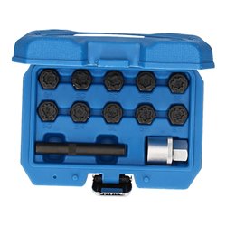 Brilliant Tools Felgenschloss-Sortiment für Mercedes, 12-tlg