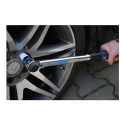 Brilliant Tools 1/2 Zoll Drehmomentschlüssel mit Drehknopf-Umsteck-Ratschenkopf, 20-200 Nm