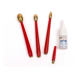 Katimex Service-Set mit Flexi-Sonde für Kati® Blitz, mit Führungskopf-Set 7, 10, 13 mm