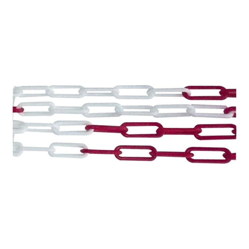 Schake Absperrkette a.Stahl 7 mm ungeschweißt, verzinkt, beschichtet 10m