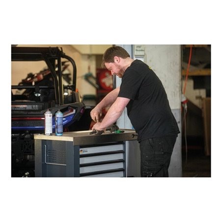 Stahlwille Werkbank 7 Schubladen anthrazitgrau, RAL 7016 L.1150 mm x B.500 mm x H.1030 mm