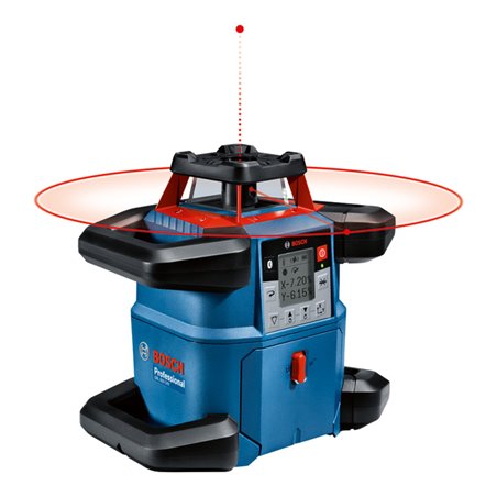 Bosch Rotationslaser GRL 600 CHV + Stativ BT 170 HD + Messlatte GR 240