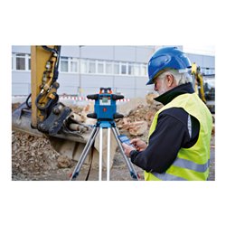 Bosch Rotationslaser GRL 600 CHV + Stativ BT 170 HD + Messlatte GR 240