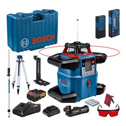 Bosch Rotationslaser GRL 600 CHV + Stativ BT 170 HD + Messlatte GR 240
