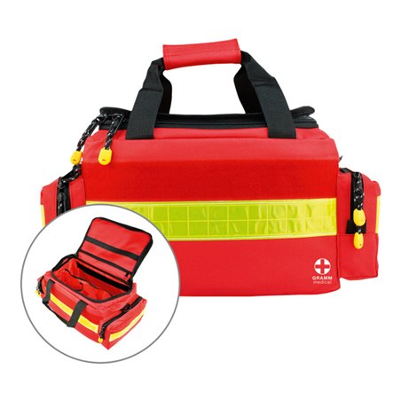 Gramm Medical Notfall-Tasche OFFICE, rot