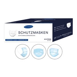 Gramm medical Actiomedic® Mund-Nasen-Schutzmaske nach DIN EN 14683:2019 TYP IIR, 3-lagig