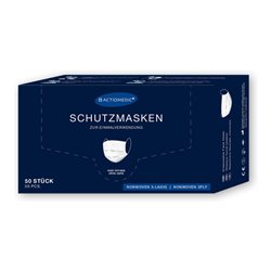 Gramm medical Actiomedic® Mund-Nasen-Schutzmaske nach DIN EN 14683:2019 TYP IIR, 3-lagig