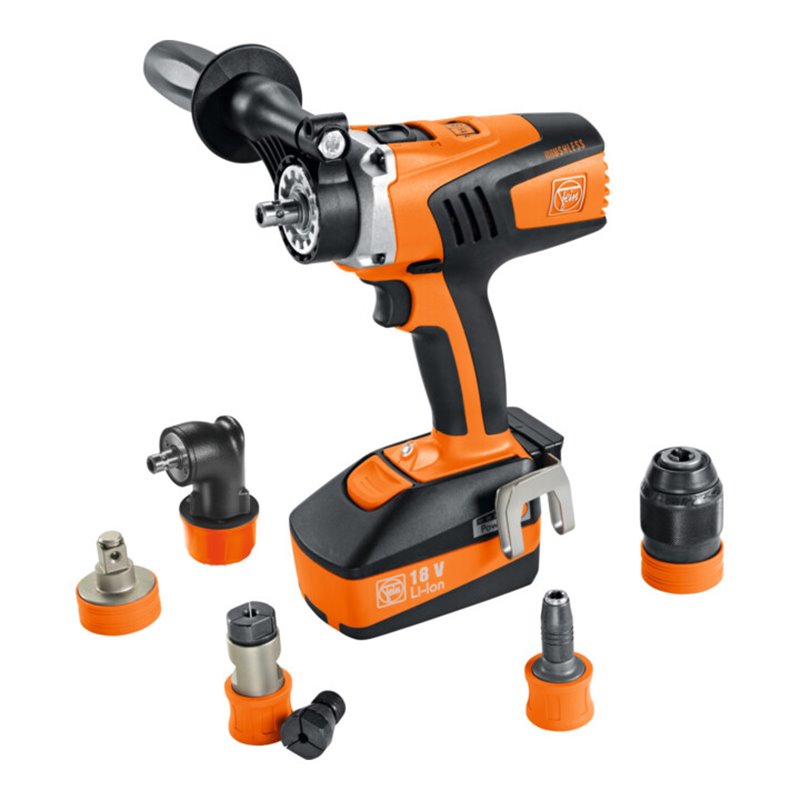 Fein Akku-4-Gang-Bohrschrauber ASCM 18 QMSET, Typ: 711SET