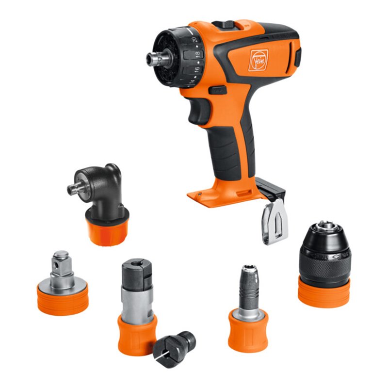 Fein Akku-4-Gang-Bohrschrauber ASCM 12QC SET, Typ: 711SET