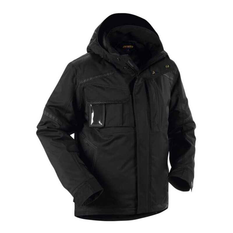 Blakläder Winterjacke, schwarz, Unisex-Größe: L