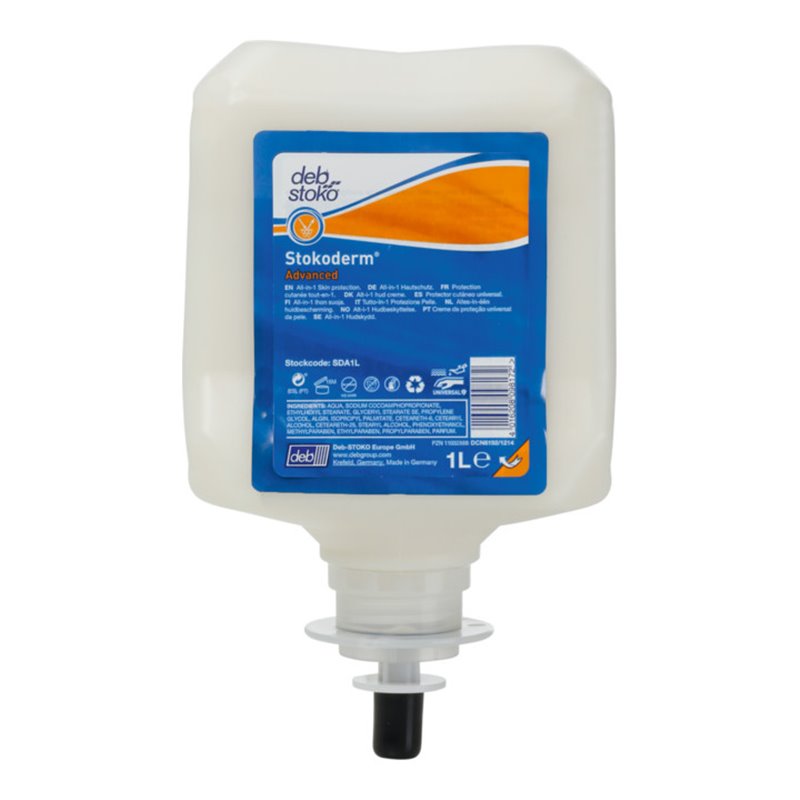 S.C. Johnson Hautschutzcreme Stokoderm Advanced, Inhalt: 1000B ml