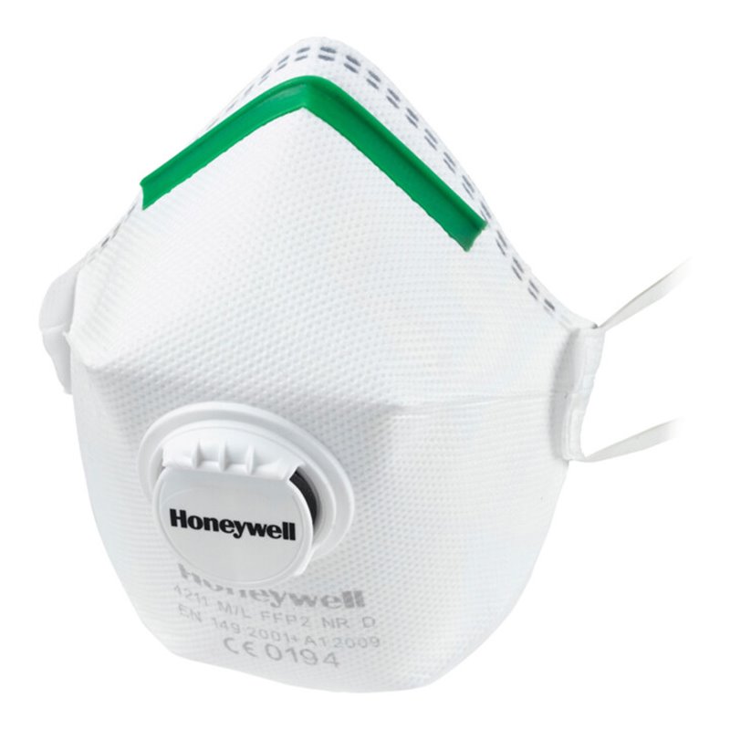 Honeywell Atemschutzmasken-Set, faltbar Serie 4000, Filter: P2V
