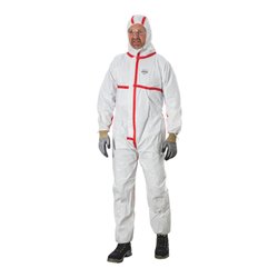 Einweg-Schutzoverall Typ 4/5/6, Unisex-Größe: 2XL