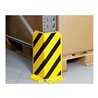 Regalwerk Rammschutz Eck-Form Standard Höhe 400mm Stahlblech lackiert gelb/schwarz